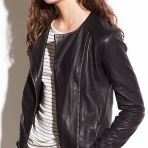 Vince Cross Front Ieather jacket size XS